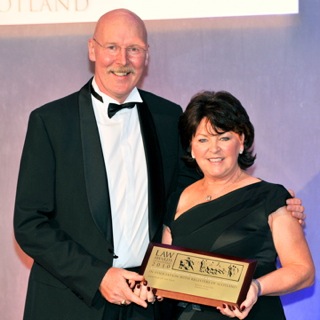 Frank Maguire receives the Solicitor of the Year Award